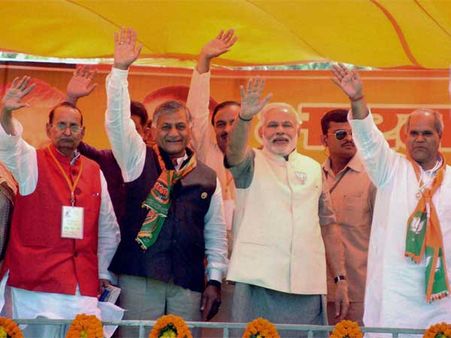 ...कोई नहीं है टक्‍कर में, गाजियाबाद और नोएडा में भाजपा की जबरदस्‍त लहर