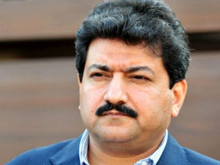 कराची में जियो टीवी के संपादक हाम‍िद मीर को गोली मारी गई, जख्‍मी