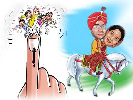 वोटिंग के दिन कैसे आए बारात, प्रशासन ने तोड़ी आस