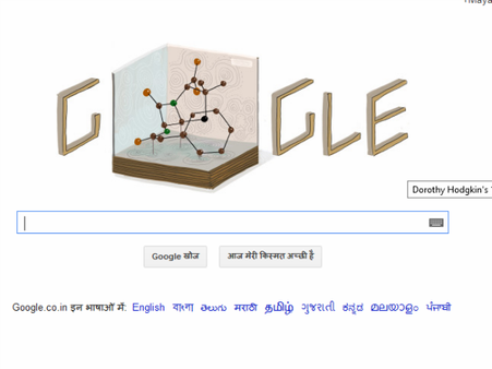 एक बायोकेमिस्ट को गूगल-डूडल की सच्ची शुभकामनाएं