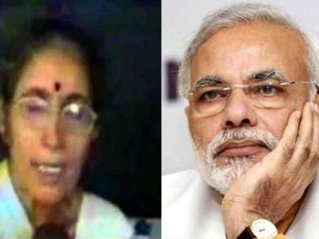 नरेंद्र मोदी की पत्नी जशोदाबेन 'उन' से बस इतना ही चाहती हैं