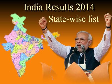 Election 2014 में नमो लहर, राज्यवार परिणाम यहां देखें