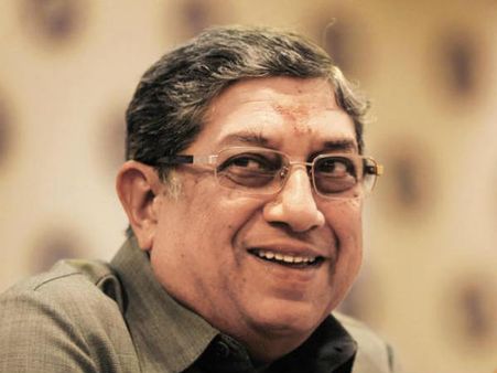 आरोपों से घिरे बीसीसीआई के पूर्व अध्‍यक्ष एन श्रीनिवासन बनेे आईसीसी के चेयरमैन
