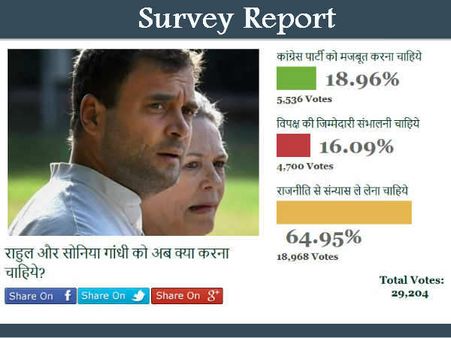 राहुल गांधी के जख्मों पर जनता ने छिड़का नमक