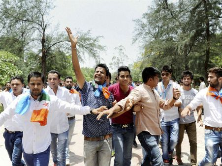 DUSU में इस्तेमाल हो रहा है मोदी के जीत का फॉर्मूला