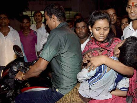 पटना के गांधी मैदान पर भगदड़ से 33 हुई मरने वालों की संख्‍या