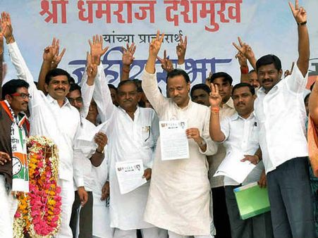 महाराष्ट्र चुनाव प्रचार में बेहिसाब कालेधन का इस्तेमाल