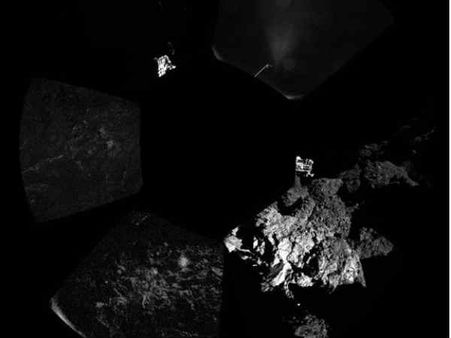 बाधा आने के बाद भी फिलेइ ने भेजी धूमकेतू की तस्‍वीरें