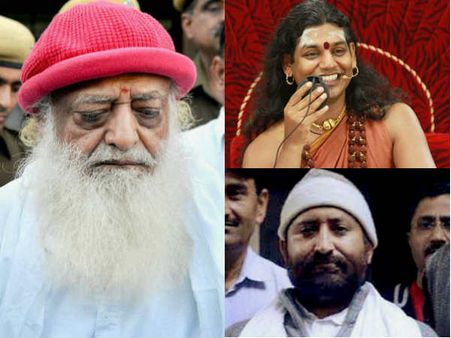 तस्‍वीरों में देखिए उन बाबाओं को जिन्‍होंने पुलिस को किया परेशान