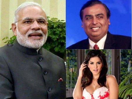 इस साल याहू सर्च इंजन पर सबसे ज्यादा खोजे गये मोदी-अंबानी और सन्नी लियोन