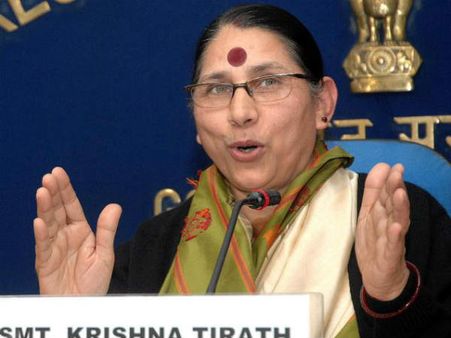 कांग्रेस में नहीं चलीं कृष्णा तीरथ, पर भाजपा में चांदी