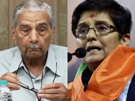 किरण बेदी ने भूषण को बोला थैंक्यू लेकिन शांति ने किया मिलने से इंकार