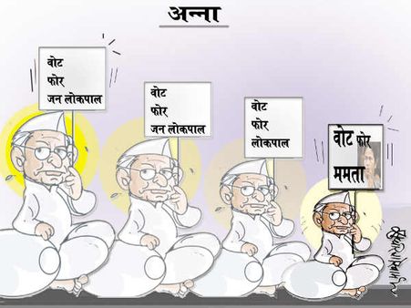 अन्ना हजारे का दिल्ली में धरना, क्या केजरीवाल देंगे साथ?