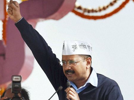 शपथ लेकर केजरीवाल ने की भारतीय क्रिकेट टीम की जीत की कामना