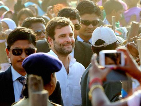 भूमि अधिग्रहण विधेयक के खिलाफ राहुल गांधी की रैली आज, मां सोनिया भी होंगी साथ