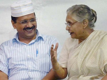 बदले सुर- केजरीवाल सरकार ने कहा शीला दीक्षित नहीं है भ्रष्टाचारी 