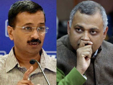 केजरीवाल ने सोमनाथ भारती को पार्टी लिए शर्मिंदगी बताया 