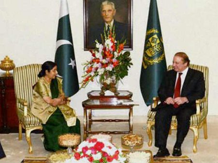 सुषमा स्वराज की शरीफ से मुलाकात के मुख्य अंश