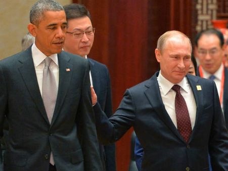 राष्‍ट्रपति पुतिन के आगे झुके राष्‍ट्रपति ओबामा, साथ मिलकर लाएंगे एक प्रस्‍ताव