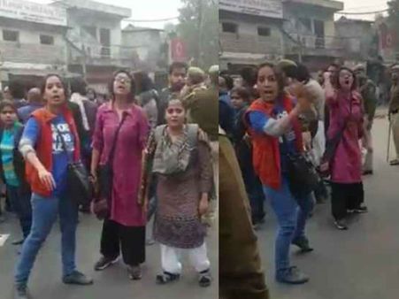 VIDEO: मोदी को अपशब्द कह प्रदर्शनकारी छात्रों ने पुलिस को उकसाया था 