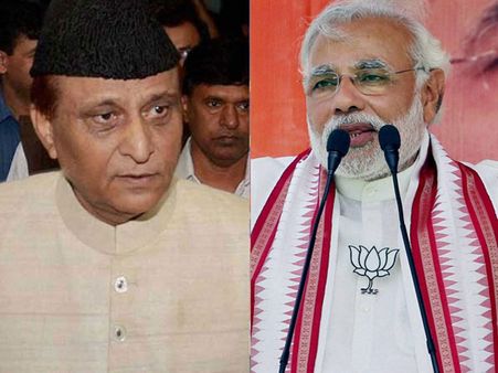 आजम का दावा, मोदी ने पाकिस्तान में की दाऊद से मुलाकात, केंद्र ने कहा आरोप बेबुनियाद