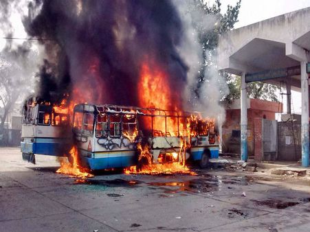 जाट आंदोलन के नाम पर जमकर हुई लूटपाट, CCTV ने खोला राज
