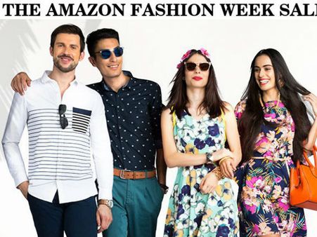 Amazon fashion week: फैशनेबल कपड़ों पर 80% तक की छूट, जल्दी कीजिये