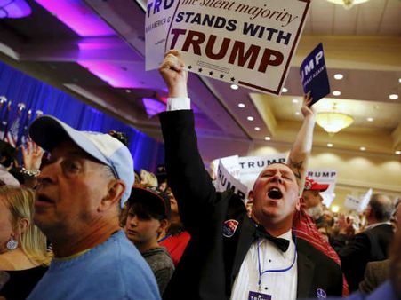 अमेरिका का सुपर ट्यूज्‍डे, हिलेरी और ट्रंप ने दर्ज की जीत