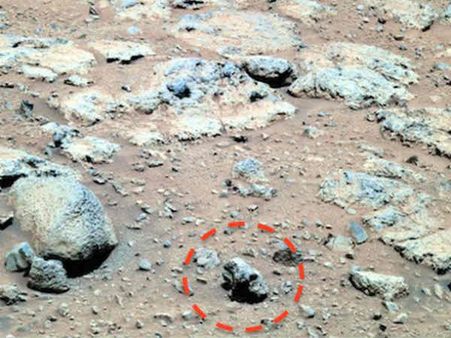 एलियन होने का दावा: मंगल ग्रह पर मिला इंसानी खोपड़ी जैसा कंकाल