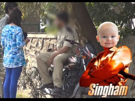 VIDEO: सिंघम जैसा हो बेटा इसलिए महिला सड़क पर मांगने लगी 'स्पर्म'