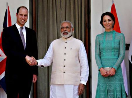 Pics: पीएम मोदी के साथ प्रिंस विलियम और केट का लंच