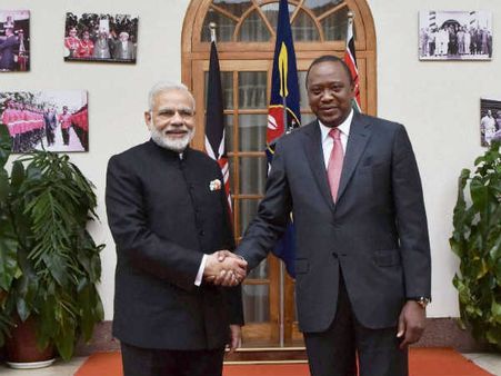 पीएम मोदी ने केन्‍या के साथ खत्‍म किया अपना एक और दौरा