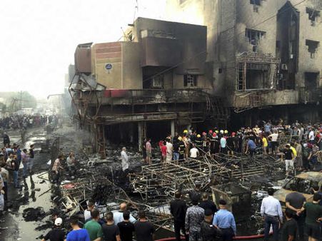 इराक में अब तक का सबसे बड़ा आतंकी हमला, 200 से ज्‍यादा लोगों की मौत