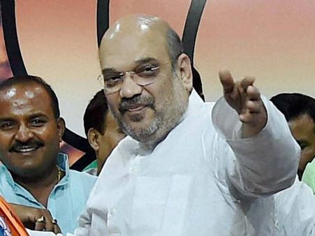 काकोरी में जमकर बरसे अमित शाह, बोले यूपी में गुंडाराज