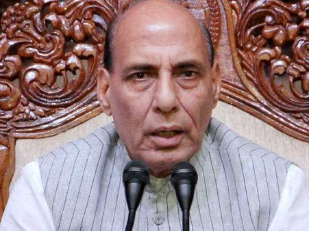राजनाथ ने फिर ललकारा, आतंकवाद का सहारा ले रहा है पाकिस्तान