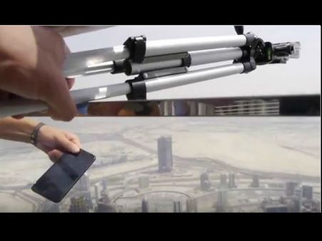 क्या हुआ जब बुर्जखलीफा से फेंका गया iPhone 7, देखें वीडियो