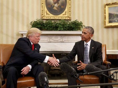 अमेरिकी लोगों से बोले ओबामा, ट्रंप को एक मौका दें...