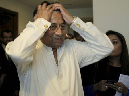 बयान से पलटे परवेज मुशर्रफ, कहा पाक छोड़ने के लिए नहीं ली राहील शरीफ की मदद