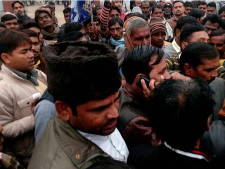 नसीमुद्दीन सिद्दीकी के कार्यक्रम में प्रधान ने काटा हंगामा