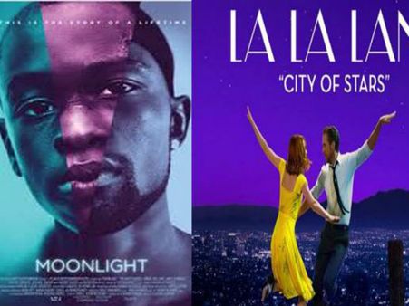 #Oscars अरे-अरे बेस्ट फिल्म 'ला ला लैंड', नहीं...'मूनलाइट' है