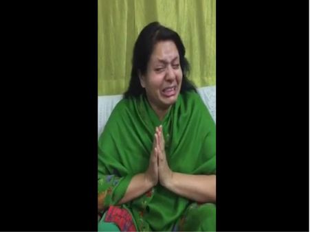 UP चुनाव: अमनमणि त्रिपाठी को हराने के लिए सास ने बहाए आंसू, वीडियो हुआ वायरल
