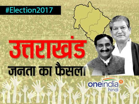 उत्तराखंड चुनाव 2017: बीजेपी को प्रचंड बहुमत, केसरिया हुुआ पहाड़
