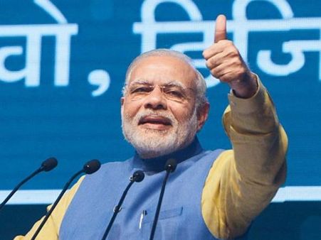 PM मोदी ने अंबेडकर जयंती पर लॉन्च किया BHIM Aadhaar Pay,अंगूठा दिखाकर हो जाएगा भुगतान