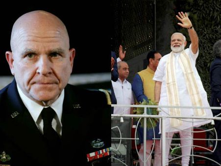 अमेरिकी NSA मैकमास्‍टर दिल्‍ली में, पीएम मोदी को 12 जून को वाशिंगटन आने के लिए करेंगे आमंत्रित