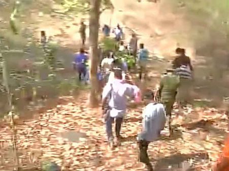 उस जगह की पहली तस्‍वीरें जहां शहीद हुए CRPF के 25 जवान