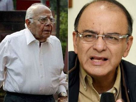 जेटली को अपशब्द बोलने के लिए खुद केजरीवाल ने कहा था, जेठमलानी का दावा