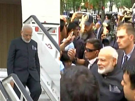 स्‍पेन पहुंचे PM मोदी, मेड्रिड में होटल के बाहर लोगों ने किया जोरदार स्‍वागत