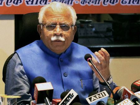 राम रहीम के उपद्रवियों के लिए मनोहर लाल खट्टर ने की शांति की अपील