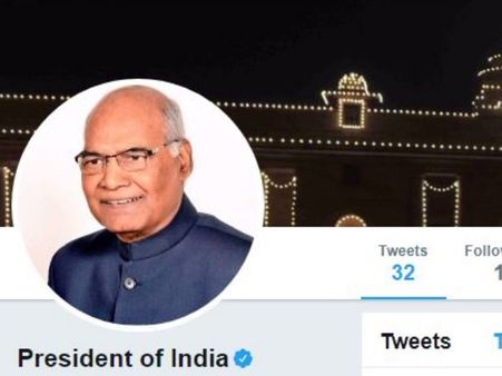 देश के नए महामहिम का आया पहला ट्वीट, मिनटों में हुए लाखों followers