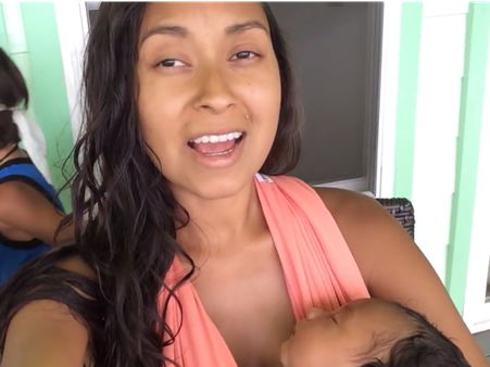 स्तनपान के दौरान पति के साथ इंटीमेट हुई 3 बच्चों की मां,अब दे रही है सफाई